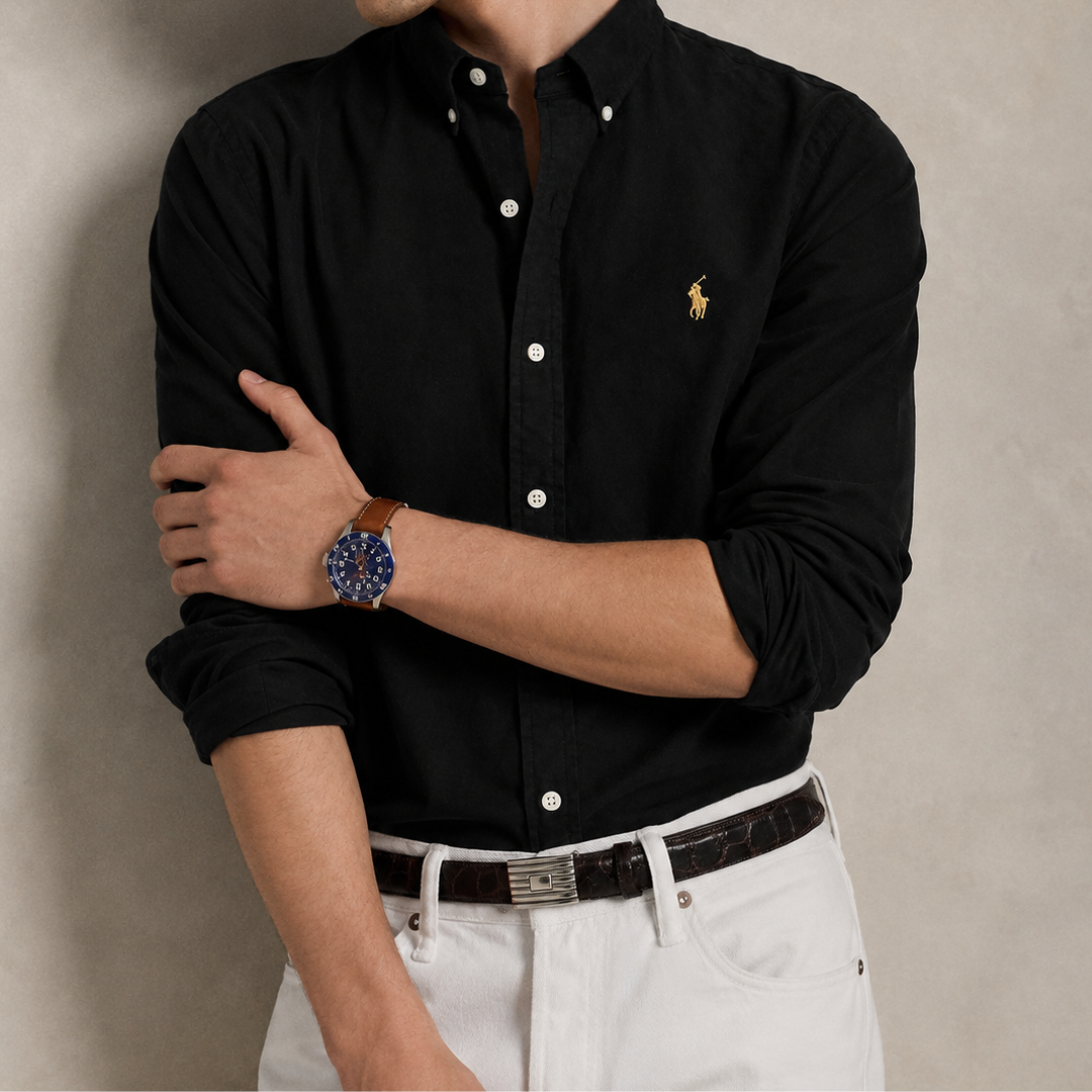 RL™ | CAMICIA OXFORD ELEGANZA CLASSICA UOMO