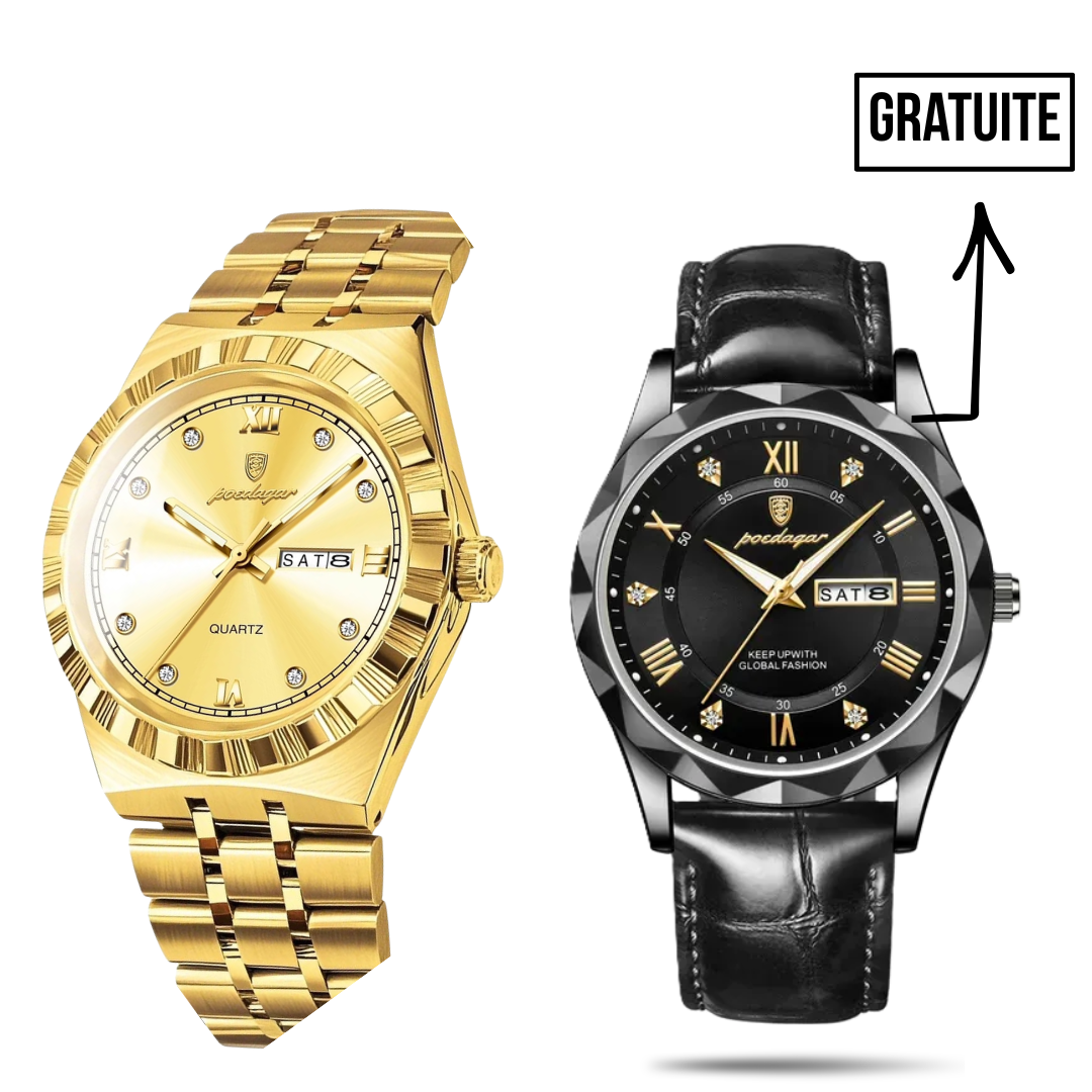 Montre Élégante + 1 Offerte – Offre Limitée