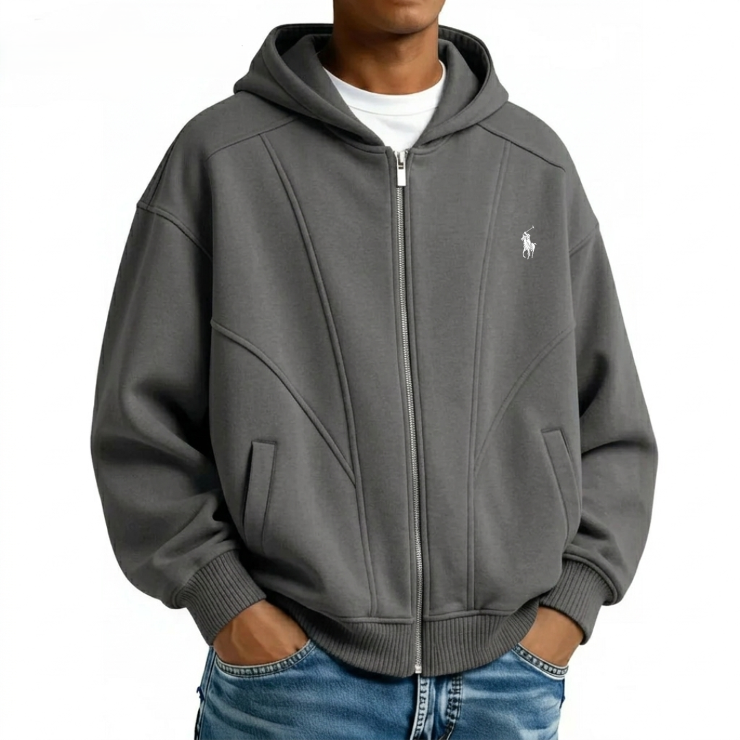 hoodie zippé premium
