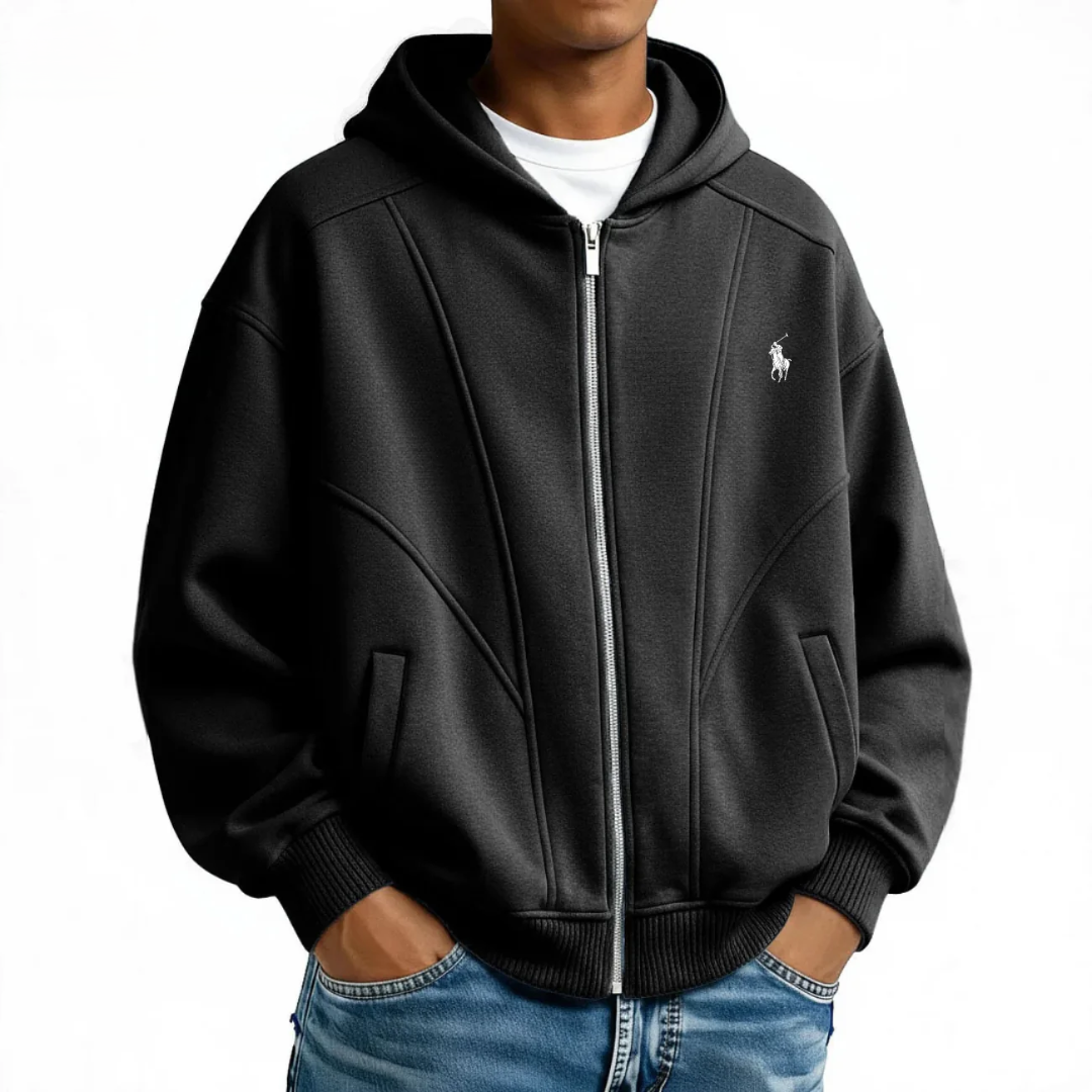 hoodie zippé premium