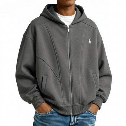 hoodie zippé premium