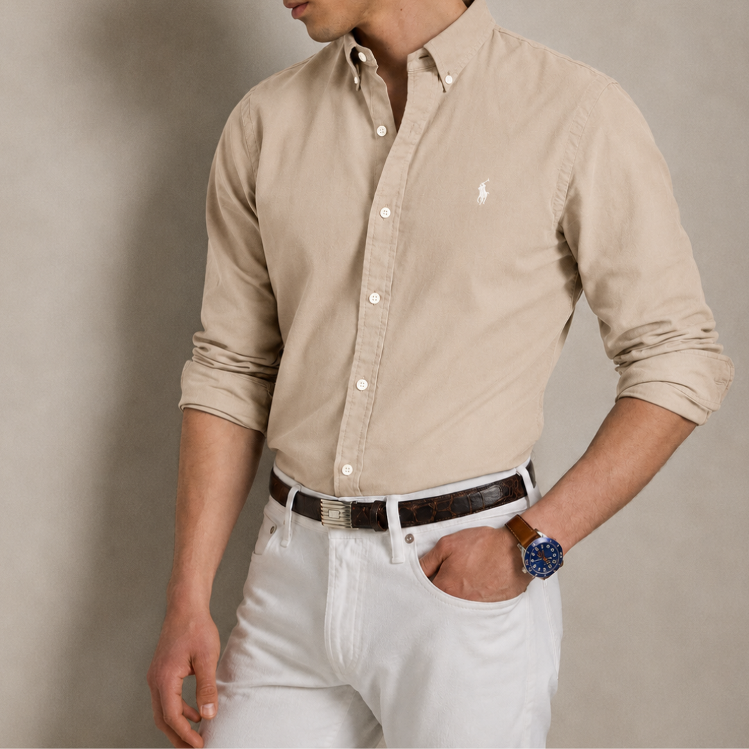RL™ | CAMICIA OXFORD ELEGANZA CLASSICA UOMO