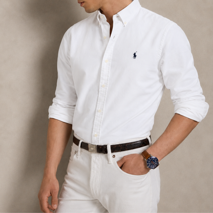 RL™ | CAMICIA OXFORD ELEGANZA CLASSICA UOMO
