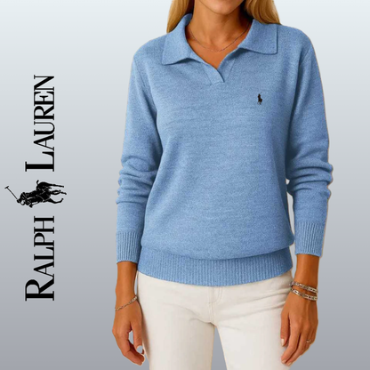 Pull Élégance Texturée à Col Ouvert || Style Élégant