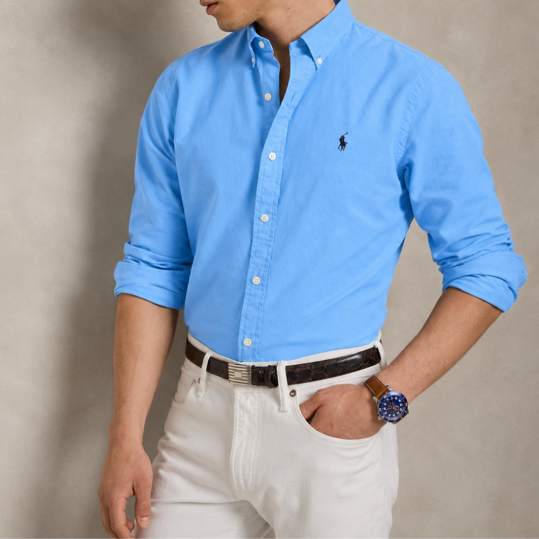 RL™ | CAMICIA OXFORD ELEGANZA CLASSICA UOMO