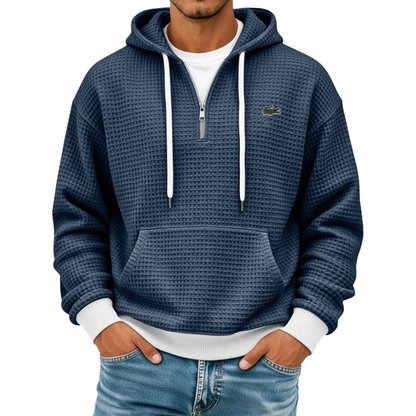 Sweat Texturé à Demi-Zip – Solde d'hiver