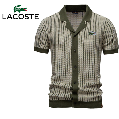 L.A | Chemise  à Rayures Verticales en Maille Texturée