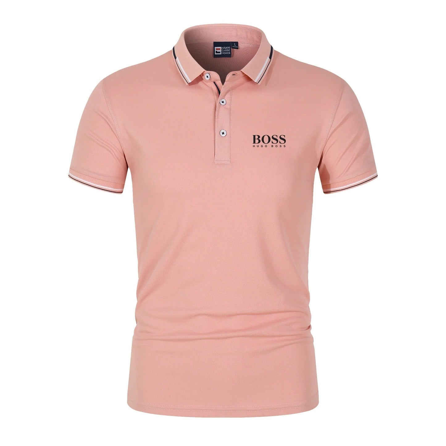 Polo Homme Col Liseré Stretch | Achetez 1 Recevez 2