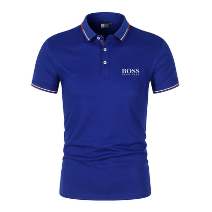 Polo Homme Col Liseré Stretch | Achetez 1 Recevez 2