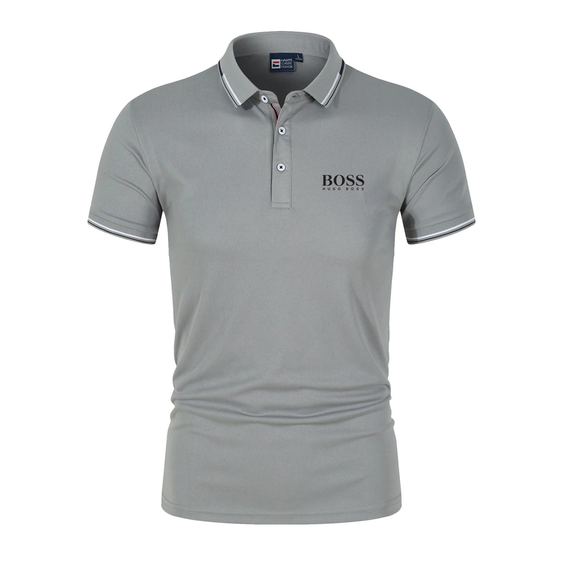 Polo Homme Col Liseré Stretch | Achetez 1 Recevez 2