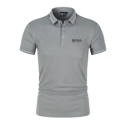 Polo Homme Col Liseré Stretch | Achetez 1 Recevez 2