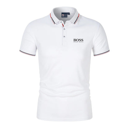 Polo Homme Col Liseré Stretch | Achetez 1 Recevez 2