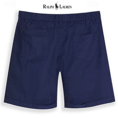RL™ | Short Chino Homme à Pinces Ourlet Retroussé — 1 Acheté = 1 Offert