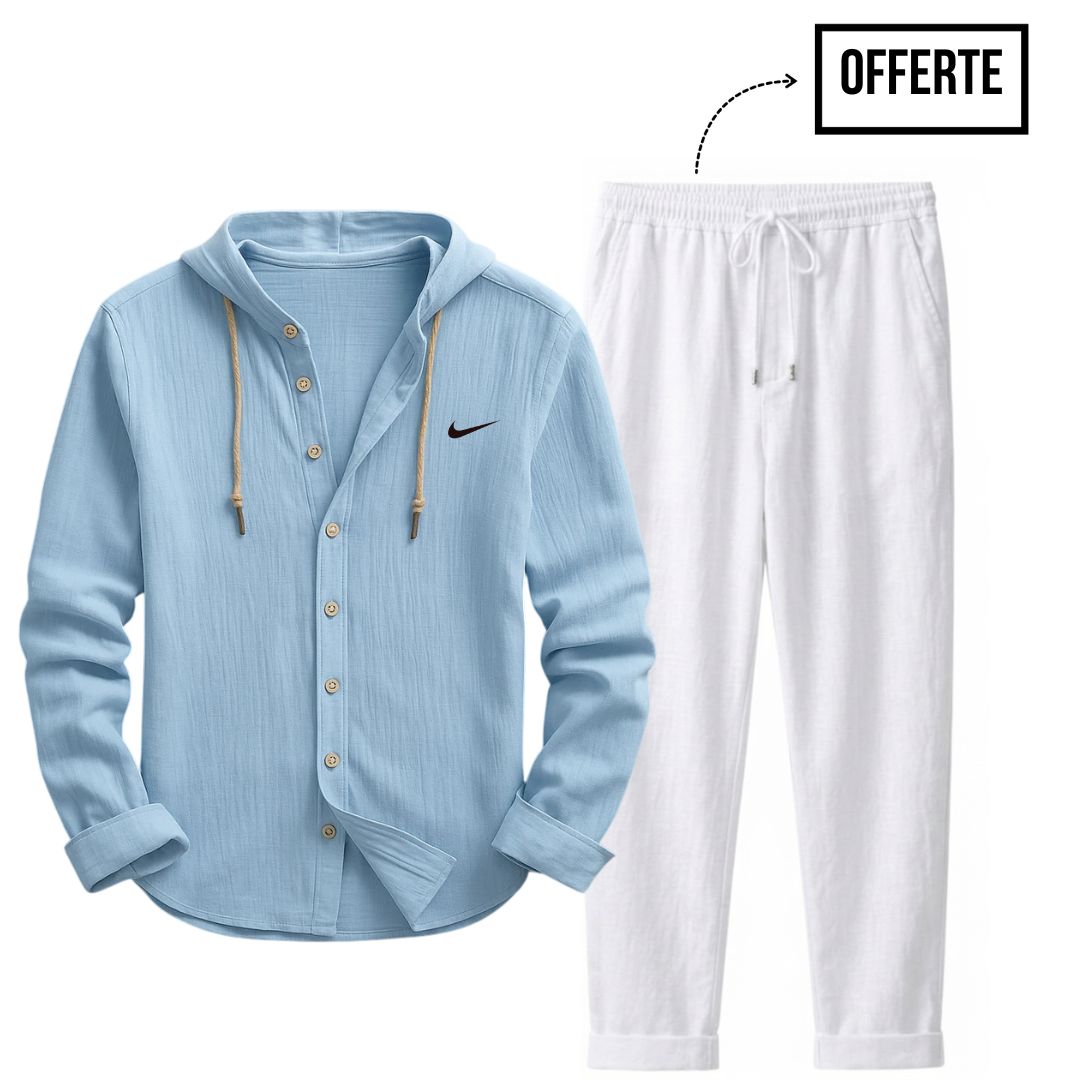 Ensemble Luxe Décontracté Homme | Pantalon Offert
